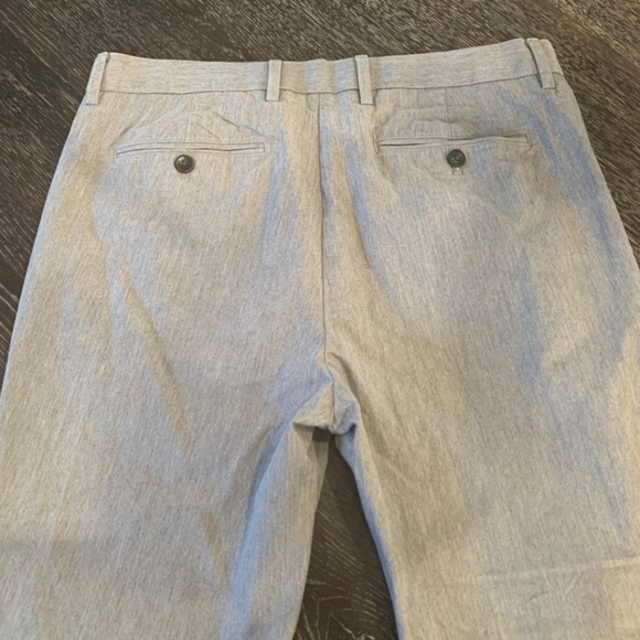 Banana Republic Kentfield Pants Lt. Gray 32x30 - Picture 2 of 4